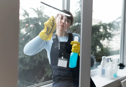 Nettoyage de vitres intérieures et extérieures à Flers
